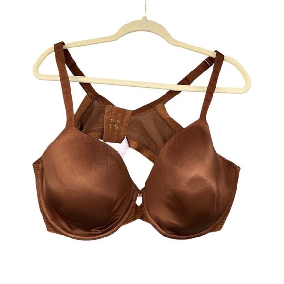 Savage X Fenty Brown Underwire Adjustable Straps Full Coverage Bra 44DD - Picture 1 of 6